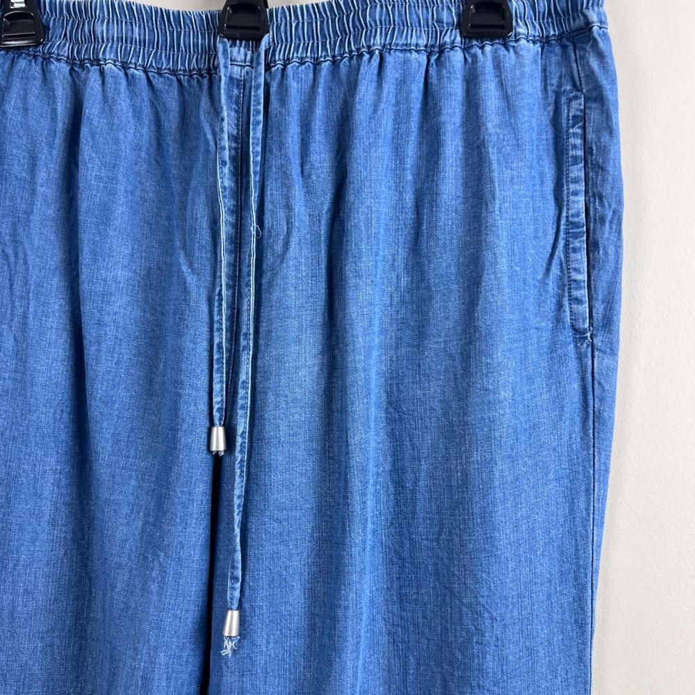 Ruby Rd. Capri Baggy Drawstring Elastic Waist Poc… - image 2